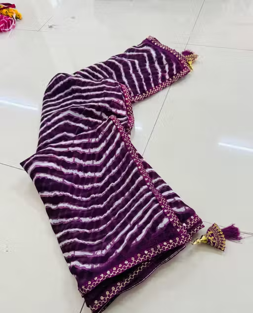 Bandhani saree, Bandhej saree, Top selling saree, Saree with blouse, pure georgette saree, soft georgette saree, party wear saree, desiger saree, banarsi saree, celebrity saree, festive saree, bollywood saree