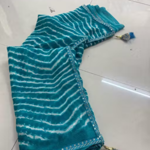 Bandhani saree, Bandhej saree, Top selling saree, Saree with blouse, pure georgette saree, soft georgette saree, party wear saree, desiger saree, banarsi saree, celebrity saree, festive saree, bollywood saree