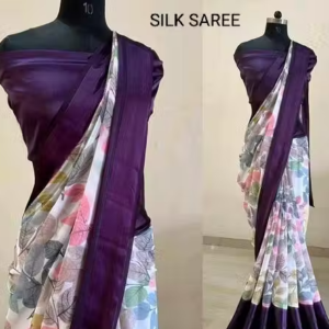SATIN Silk Saree