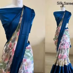 Printed Silk Saree