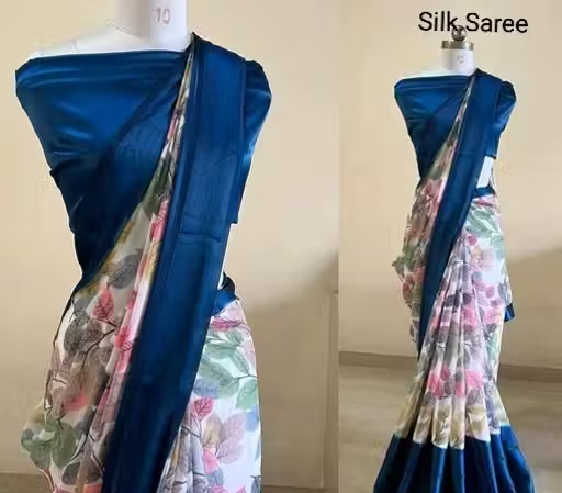Printed Silk Saree
