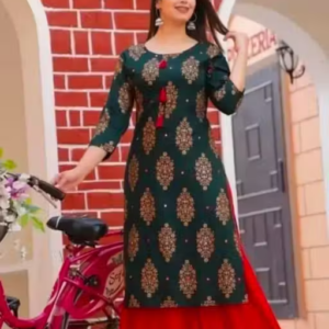 Rayon Kurta Sharara for Women
