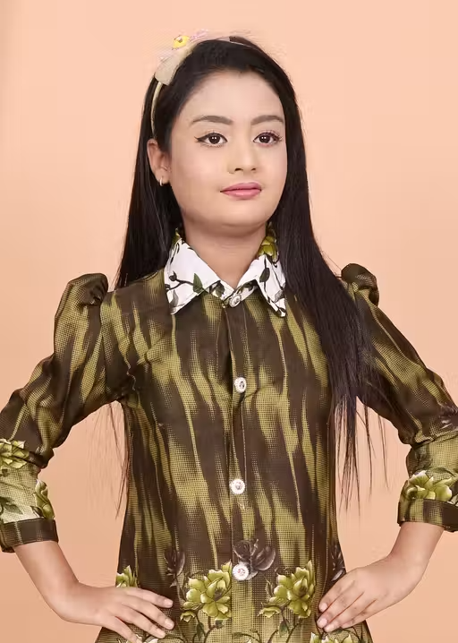 Printed Cotton Kurta Palazzos for Women - Image 3