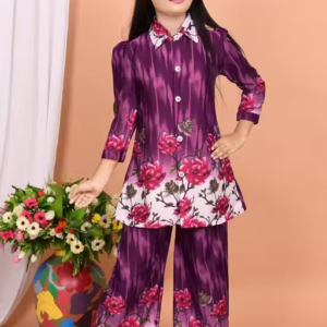 Printed Cotton Kurta Palazzos for Women