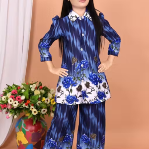 Printed Cotton Kurta Palazzos for Women
