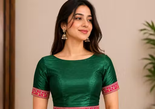 NEW SUPERHIT TRENDING EMBROIDERED COTTON THREAD & SEQUINS WORK DESIGNER SAREE - Image 2