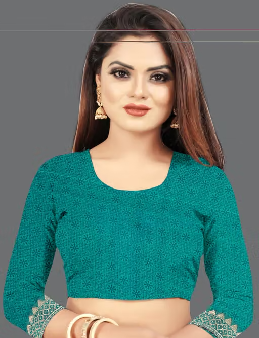 Maharani Daily Wear Bollywood Style Bandhani Printed Saree For Women with Unstitch Blouse Piece - Image 4