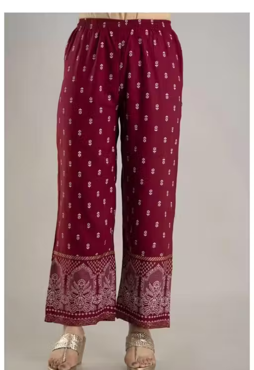 Printed Viscose Kurta Set for Women - Image 4