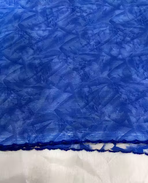 Georgette Printed Saree (With Lace) - Image 4