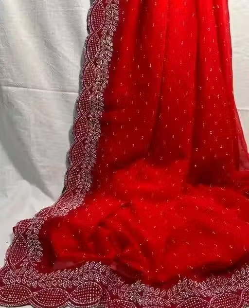 "saree" "georgette saree" "saree new collection" "redy to wear saree" " saree" "silk saree" "partywear saree" - Image 4