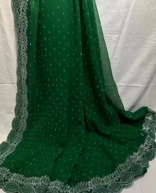 "saree" "georgette saree" "saree new collection" "redy to wear saree" " saree" "silk saree" "partywear saree" - Image 2