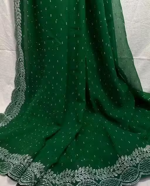 "saree" "georgette saree" "saree new collection" "redy to wear saree" " saree" "silk saree" "partywear saree" - Image 4