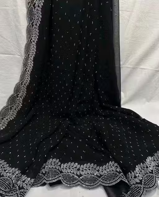 "saree" "georgette saree" "saree new collection" "redy to wear saree" " saree" "silk saree" "partywear saree" - Image 3
