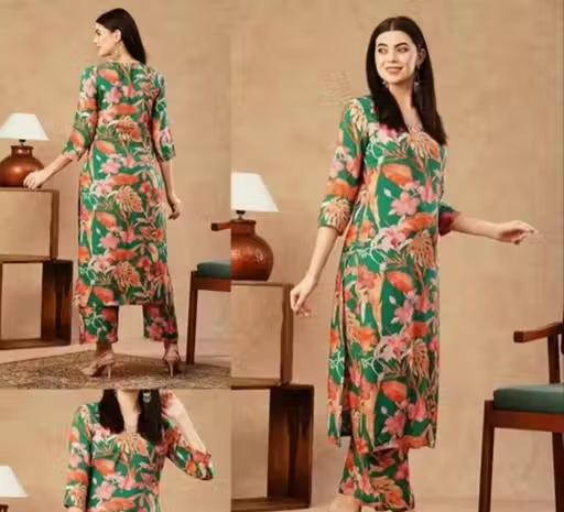 Cotton Kurta Palazzos for Women
