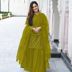 Printed Viscose Kurta Set for Women
