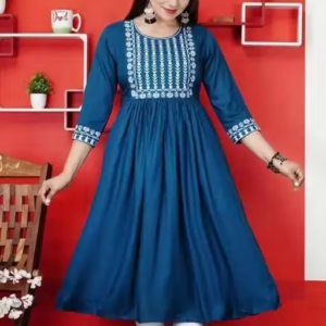 rayon kurtis for women