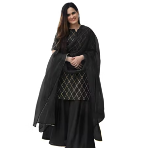 Printed Viscose Kurta Set for Women