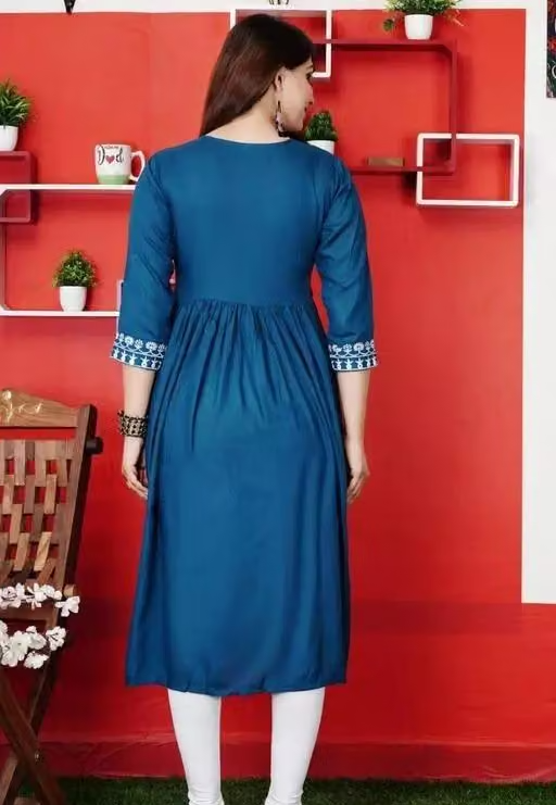 rayon kurtis for women - Image 2