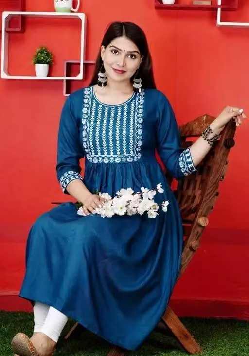 rayon kurtis for women - Image 3