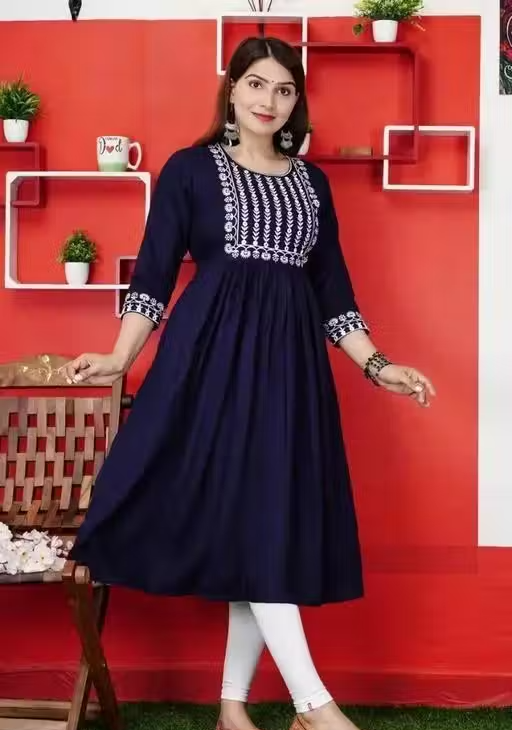 rayon kurti under 300 - Image 3