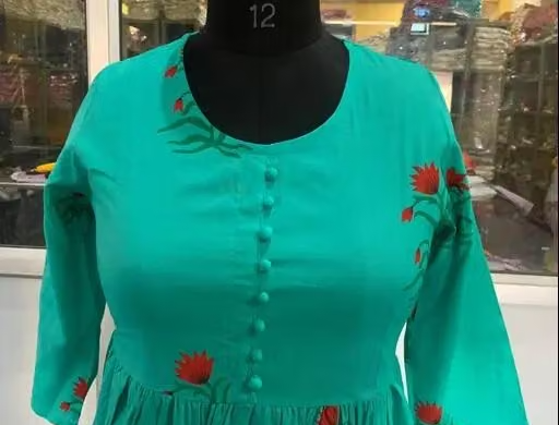 Cotton Kurta Palazzos for Women - Image 3
