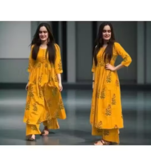 Cotton Kurta Palazzos for Women