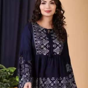 Wine Kurti for Women