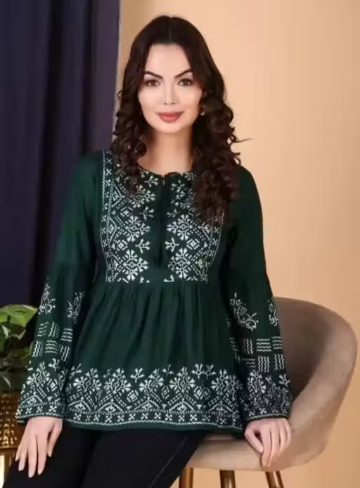Wine Kurti for Women