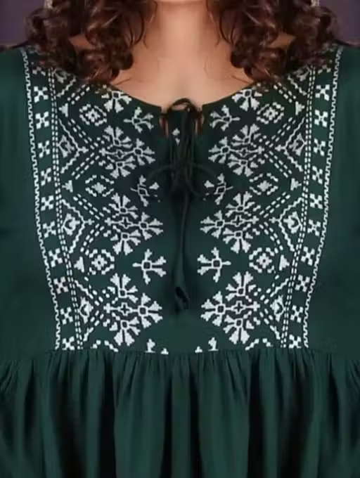 Wine Kurti for Women - Image 2