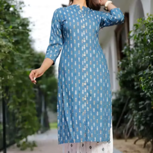 Rayon Kurta Palazzos for Women