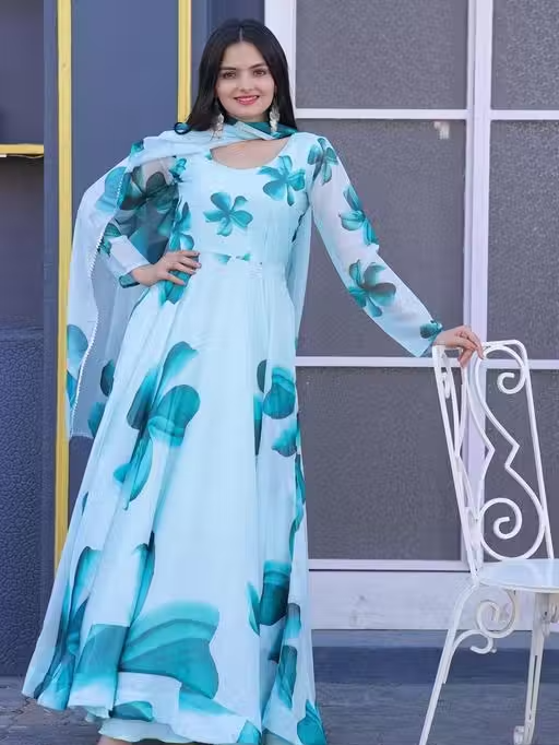 new fashion western dress for girls stylish dresses long knee length skater party wear one piece fancy latest frock ladies women simple readymade trendy a line designer latest flare and fit traditional formal bodycon floral flared ethinic wedding full long printed gown with dupatta Nobottamwear