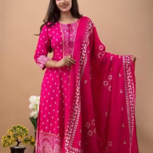 Rayon Kurta Palazzos for Women
