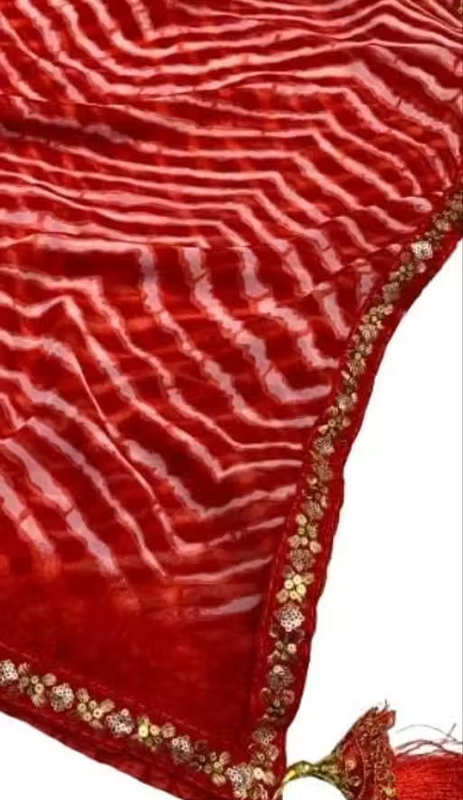 bandhej sarees , bandhani sarees , pure silk sarees ,trending sarees , new collection , crepe silk sarees , turkey silk sarees - Image 3