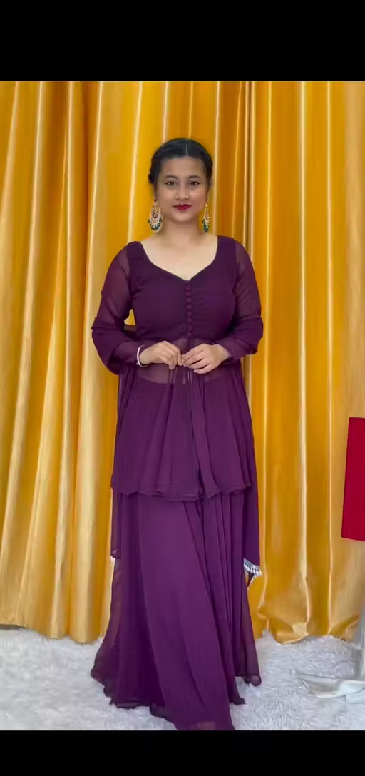 Georgette Kurta Set for Women - Image 2