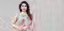 Women's Desinger Georgette Floral Printed Saree with Blouse Piece
