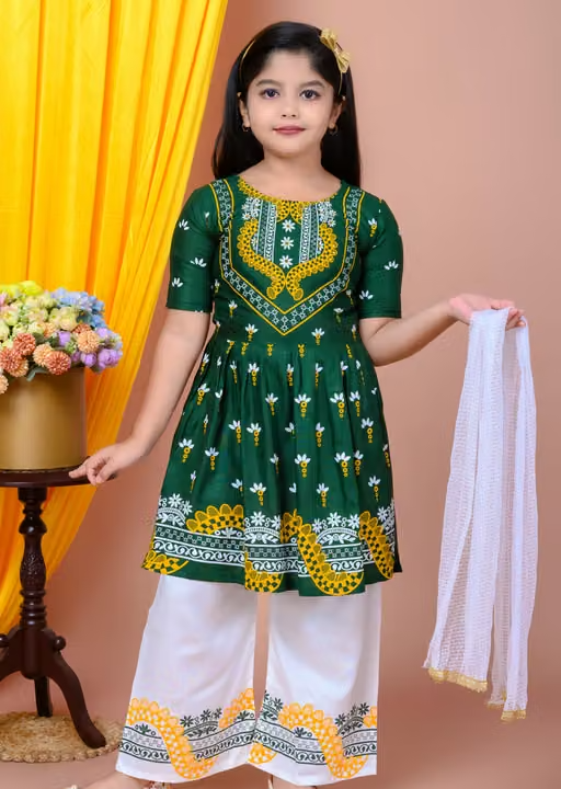 Printed Rayon Kurta for Women - Image 4