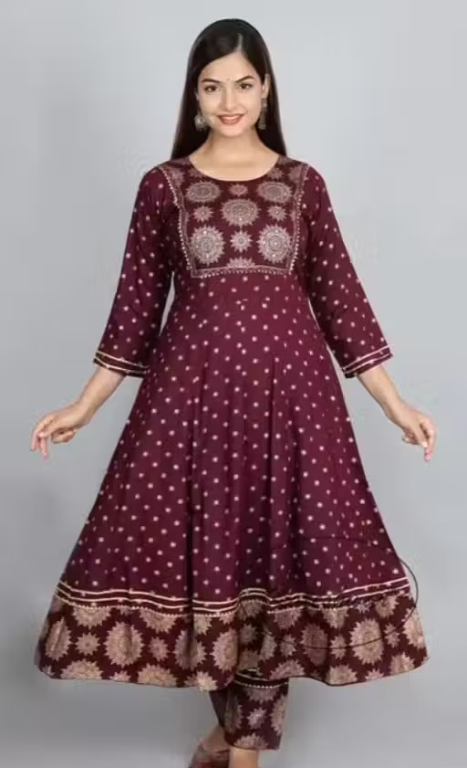 STYLISH POYAL PRINT KURTA,PANT AND DUPATTA - Image 4