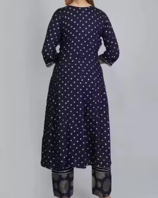 STYLISH POYAL PRINT KURTA,PANT AND DUPATTA - Image 2