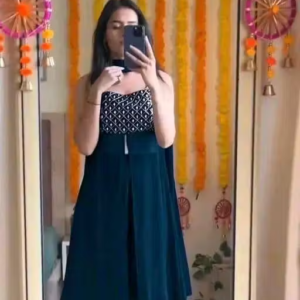 Georgette Kurta Palazzos for Women