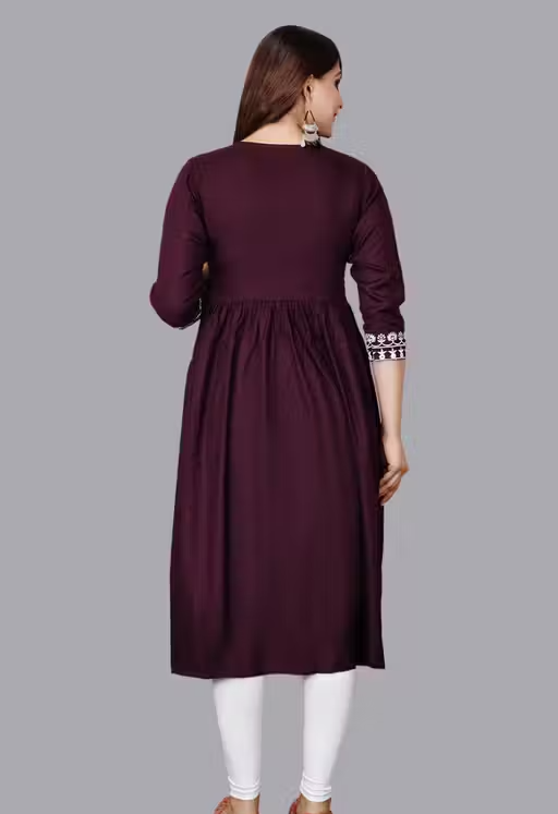 New Embroidered Kurtis - Image 2