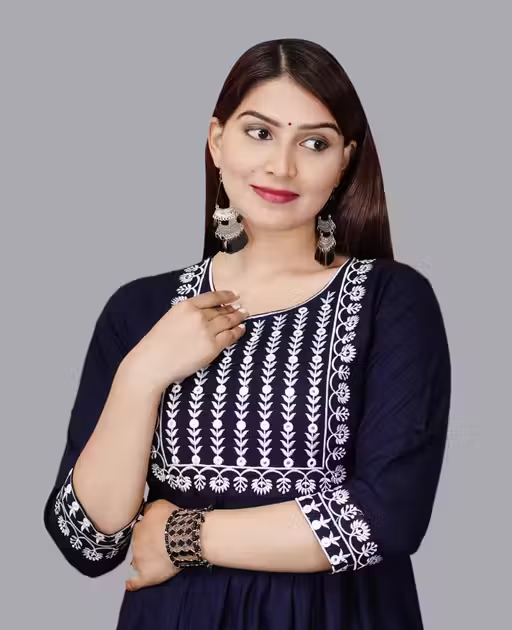 New Embroidered Kurtis - Image 3