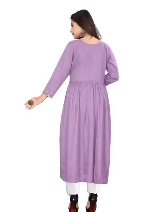 Levendar Purple Seq Gown SSF - Image 3