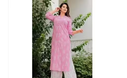 Rayon Kurta Palazzos for Women
