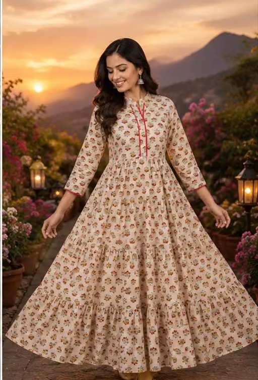 NEW LOOK KURTA/Classic Designer Women kurta/tranding gown/letest kurta/flower gown/new look kurta/long suit/velvent anarkali suit/ gown for women/umbrella all top/umbrella long top