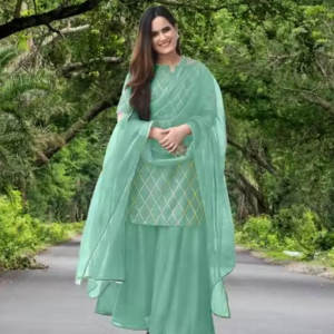Rayon Kurta Palazzos for Women