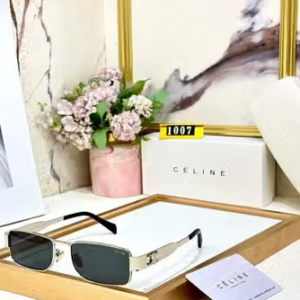TBH_COLLECTION | New Variant Rectangular Metal Frame Stylish Black Sunglass for Boys & Mens