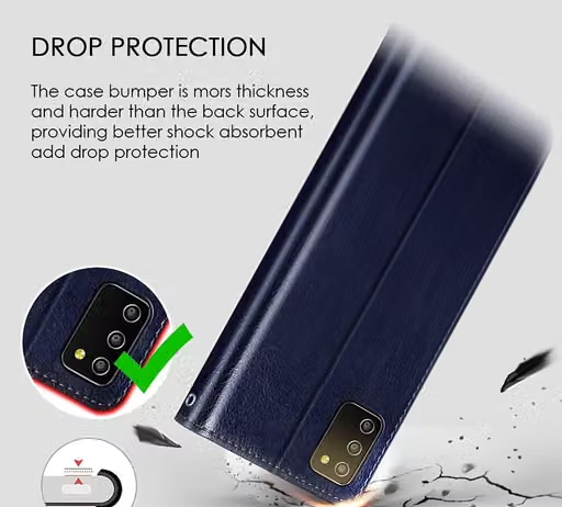 DHARKOTI Realme 8i Flip Cover | Full Body Protection | Inside Pockets & Stand | Wallet Style Back Cover | Leather Flip Case| - Image 2
