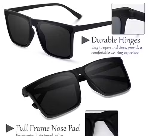 Unisex design: The sunglasses are designed for unisex use, making them suitable for everyone sunglasses with Uv protected - Image 3