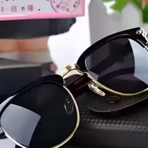 Sunglassy Fashion Trending stylish Clubmaster Black Sunglasses for Men and Women