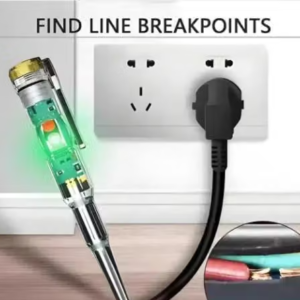 High-Brightness Intelligent Voltage Tester Pen - Multi-function LED Test Pen with Screwdriver for Electric Power Testing, Voltage Tester Detector